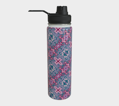 Mosiac Design printed Stainless Steel Tumbler