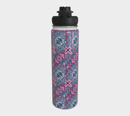 Mosiac Design printed Stainless Steel Tumbler
