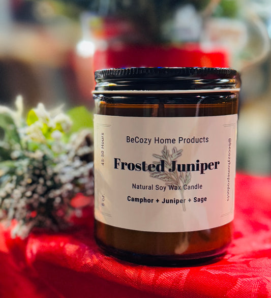 Frosted Juniper - Soy Wax Candle