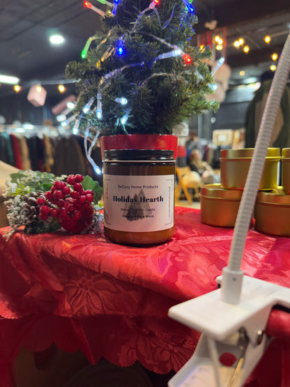 Holiday Hearth Soy Wax Candle