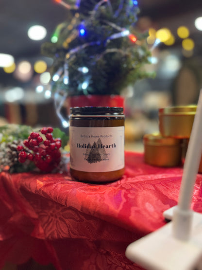 Holiday Hearth Soy Wax Candle