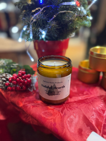 Holiday Hearth Soy Wax Candle