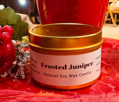 Frosted Juniper - Soy Wax Candle
