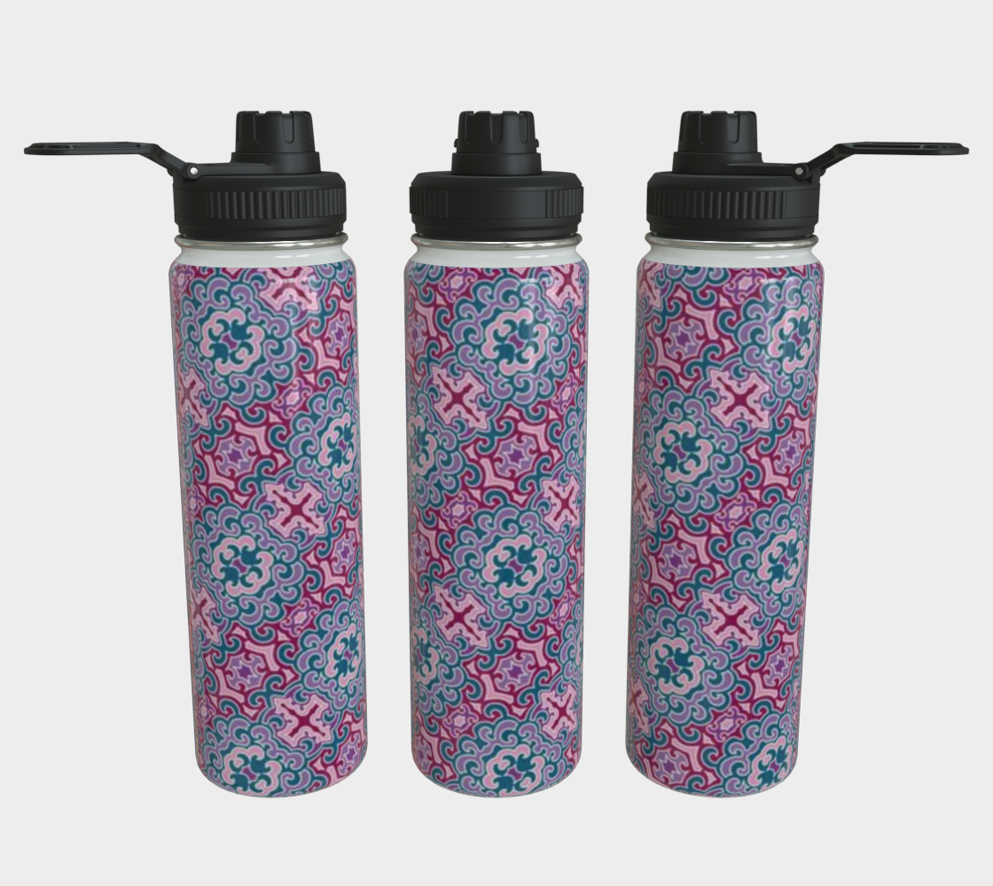 Mosiac Design printed Stainless Steel Tumbler