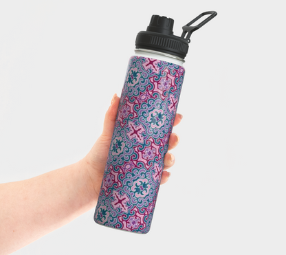 Mosiac Design printed Stainless Steel Tumbler